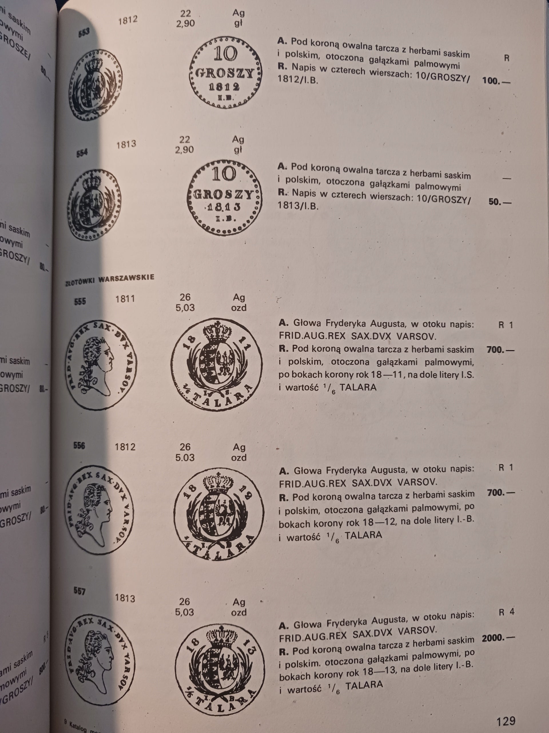 Katalog Monet polskich 1764-1864 Czesław Kamiński, Edmund Kopicki