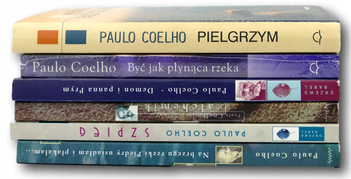 Paulo Coelho x6[Pielgrzym + Być jak płynąca rzeka + Demon i panna Prym+...]