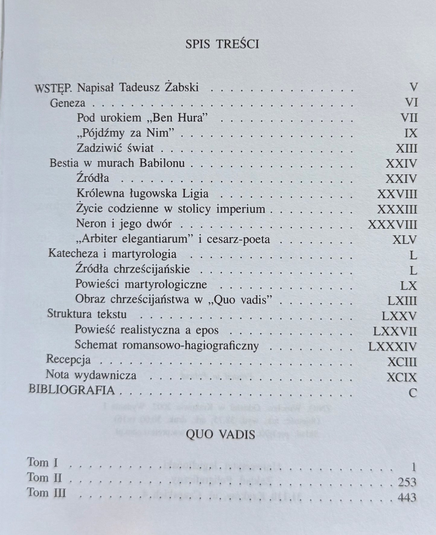 Quo vadis Powieść z czasów Nerona Henryk Sienkiewicz [Biblioteka Narodowa]