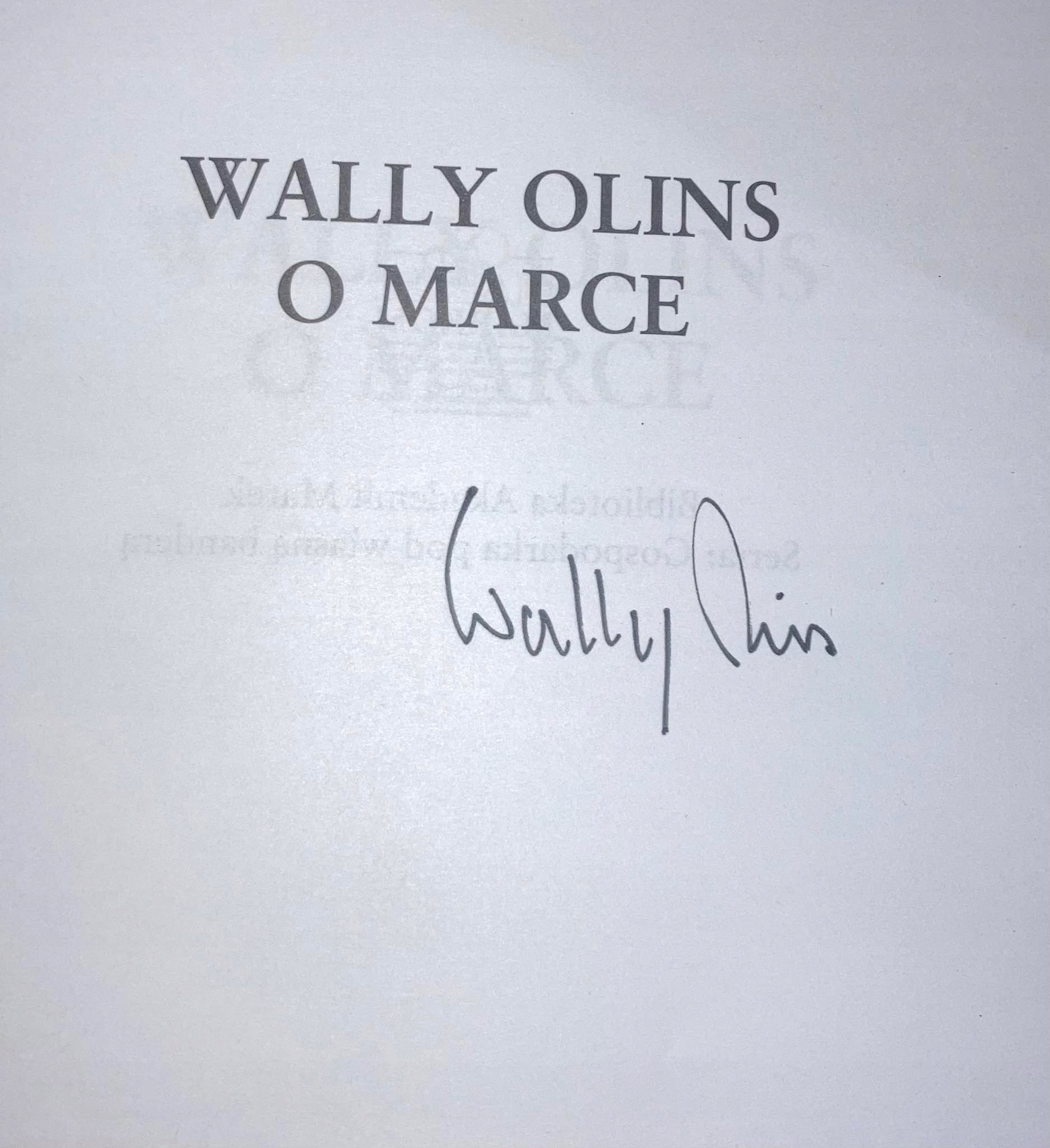O marce Wally Olins AUTOGRAF !
