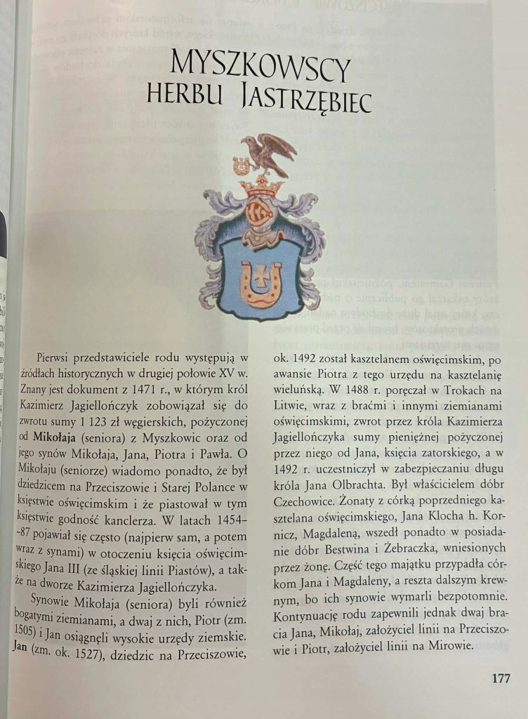 Poczet polskich rodów arystokratycznych Teresa Zielińska