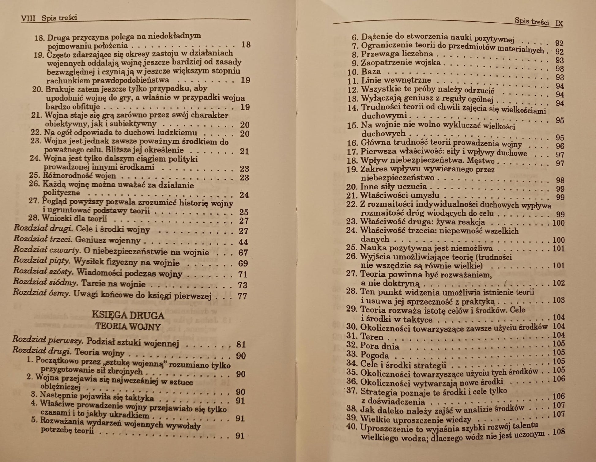 O Wojnie Carl von Clausewitz