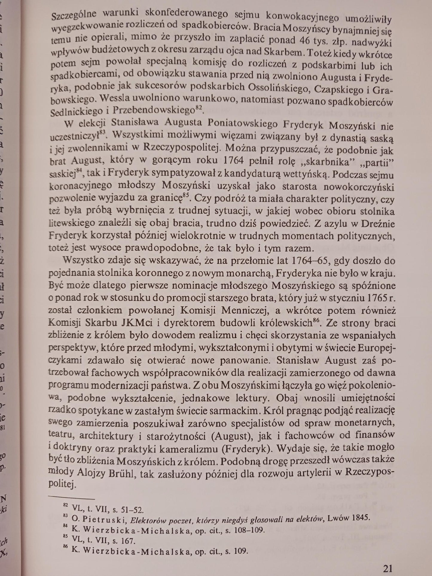 Między zdradą a służbą Rzeczypospolitej Fryderyk Moszyński Łukasz Kądziela