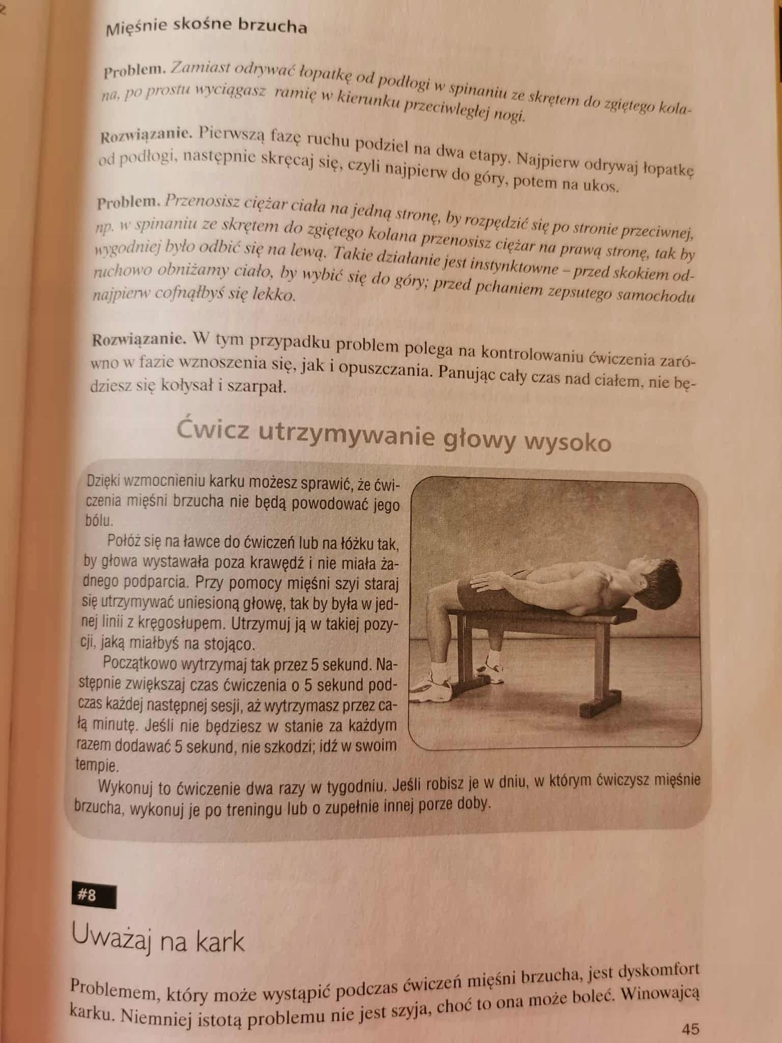 INTENSYWNY program 6-tygodniowy: ABS brzucha, Klatka piersiowa i barki