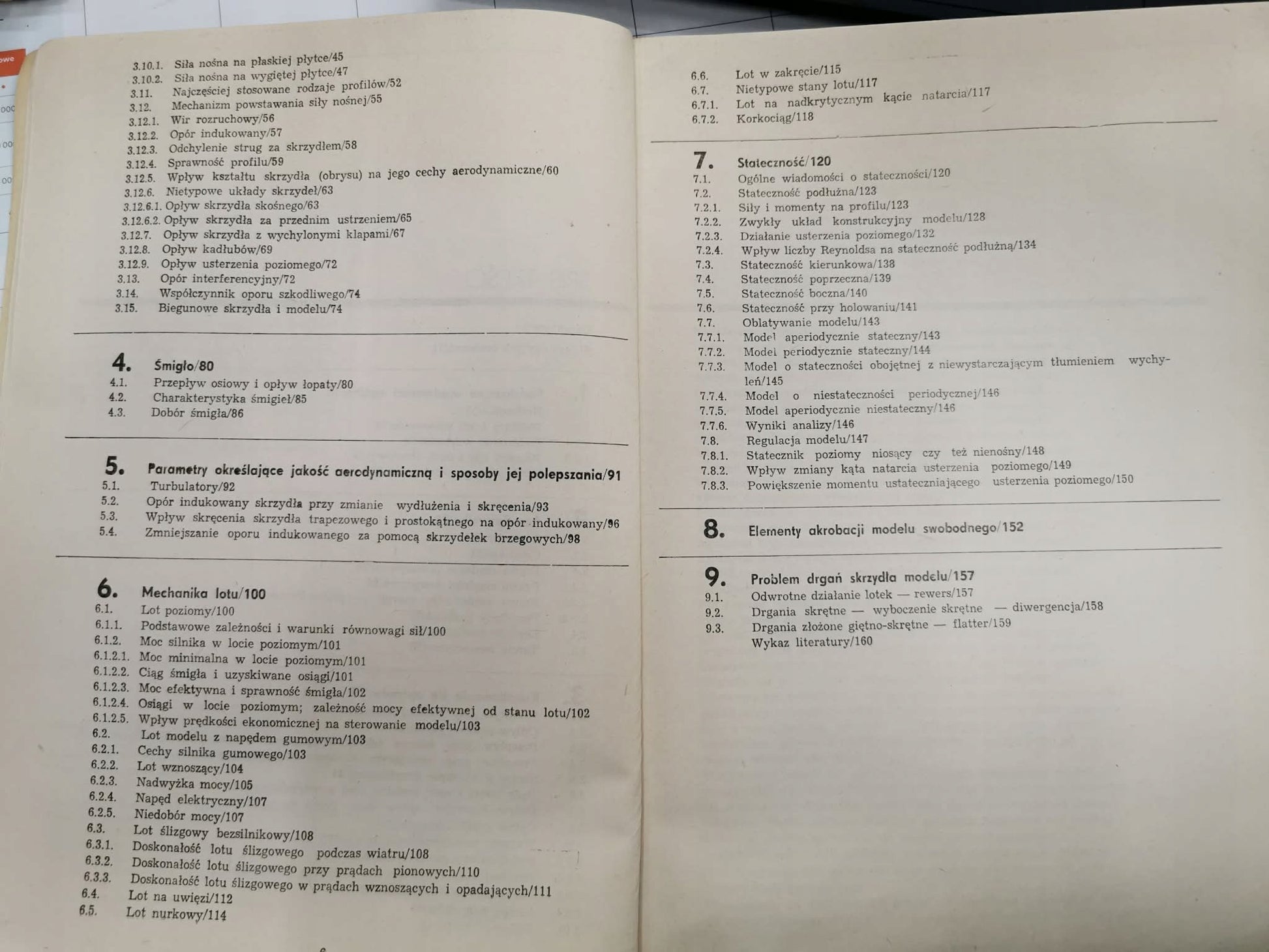 Mechanika lotu modeli latających, Jan Staszek
