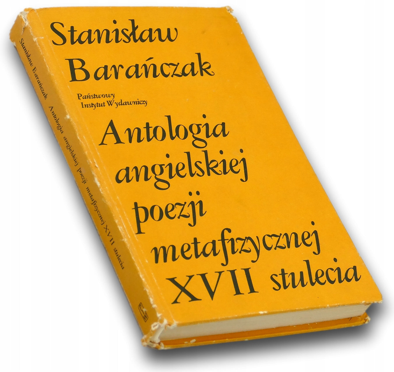 Antologia angielskiej poezji metafizycznej XVII stulecia S Barańczak