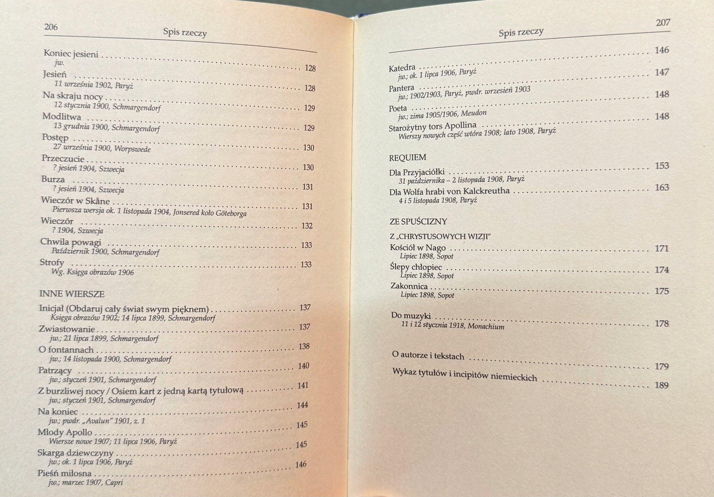 Księga godzin Rainer Maria Rilke