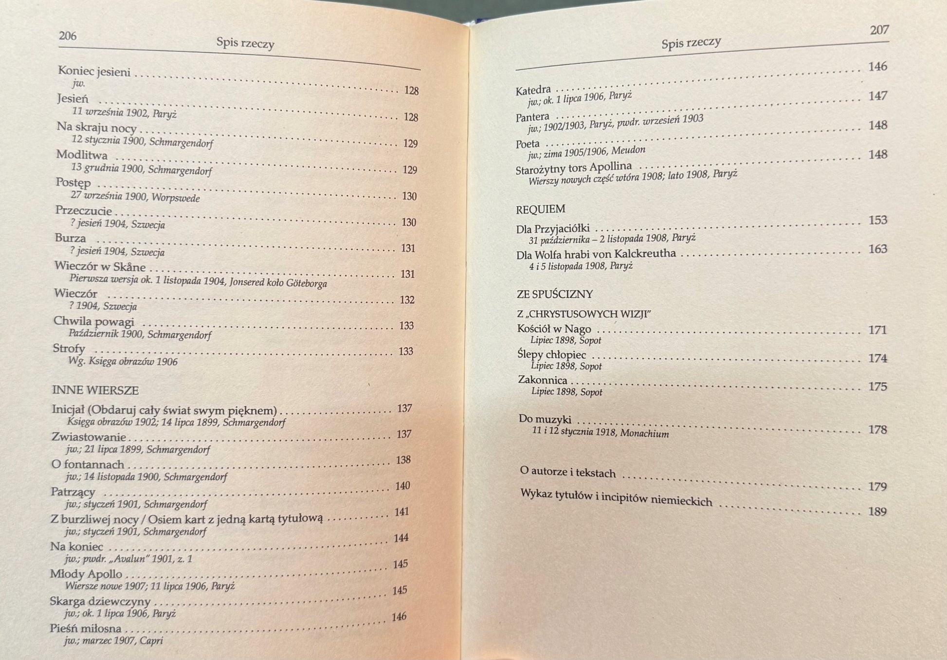 Księga godzin Rainer Maria Rilke