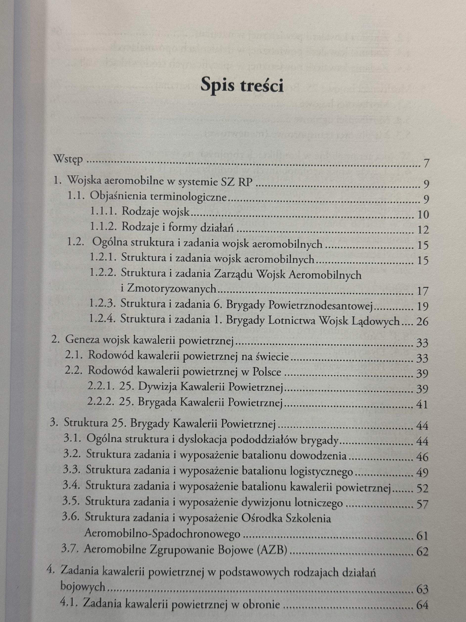 Rola i miejsce kawalerii powietrznej Frącik, Plaskota, Skrzek