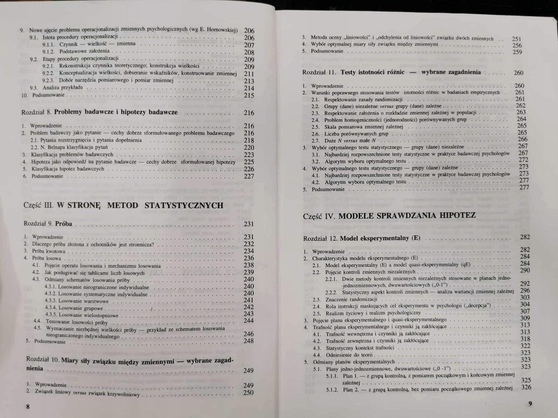Metodologia badań psychologicznych, J. Brzeziński