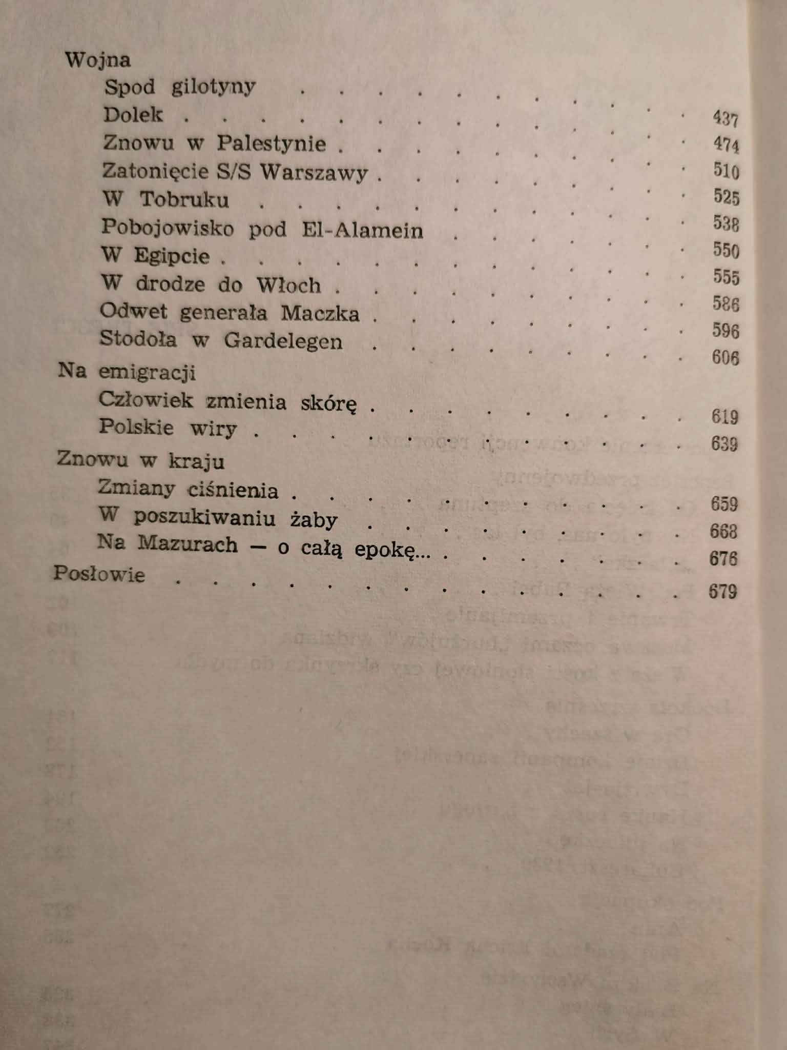 Od Stołpców po Kair, M. Wańkowicz [autograf]