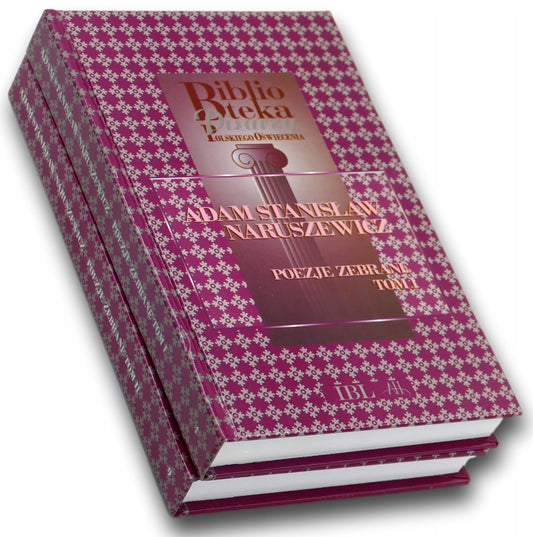 Poezje Zebrane tom I i II Adam Stanisław Naruszewicz