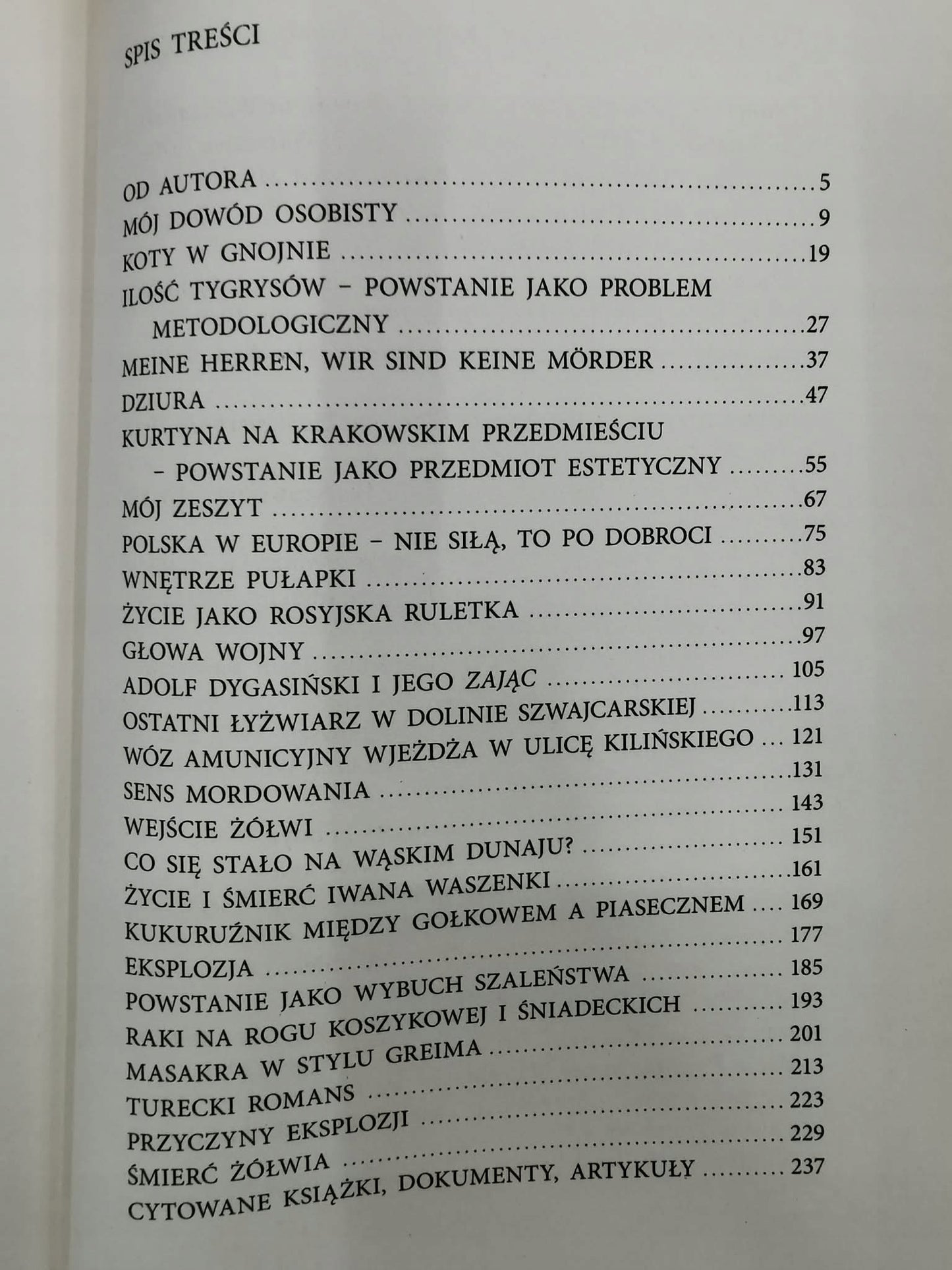 Kinderszenen, Rymkiewicz Jarosław Marek