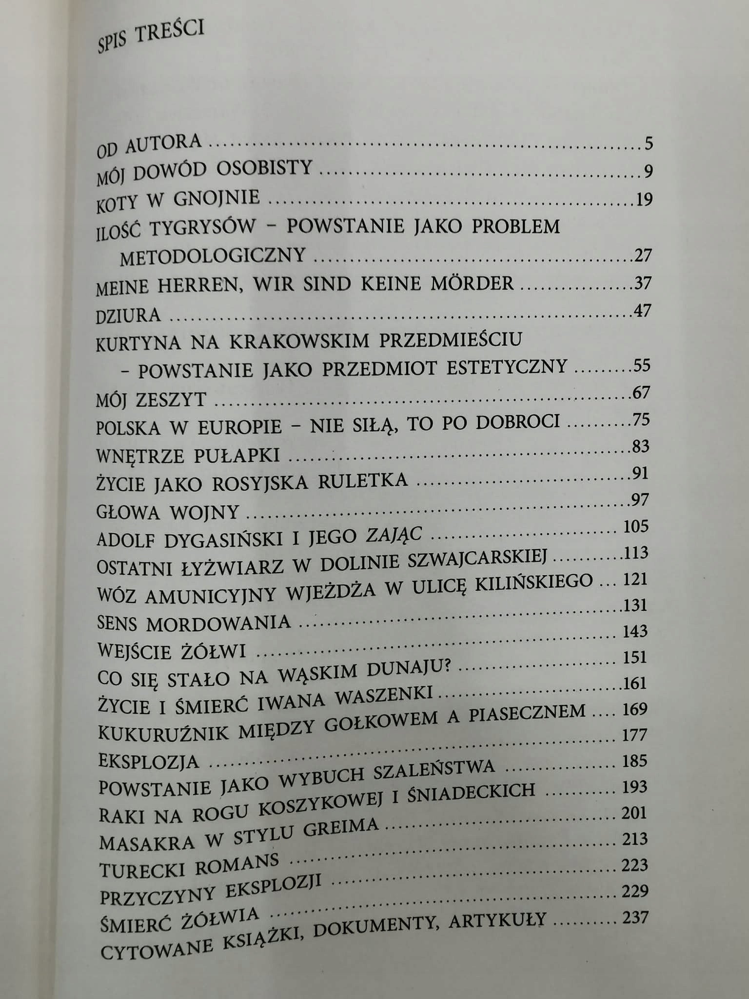 Kinderszenen, Rymkiewicz Jarosław Marek