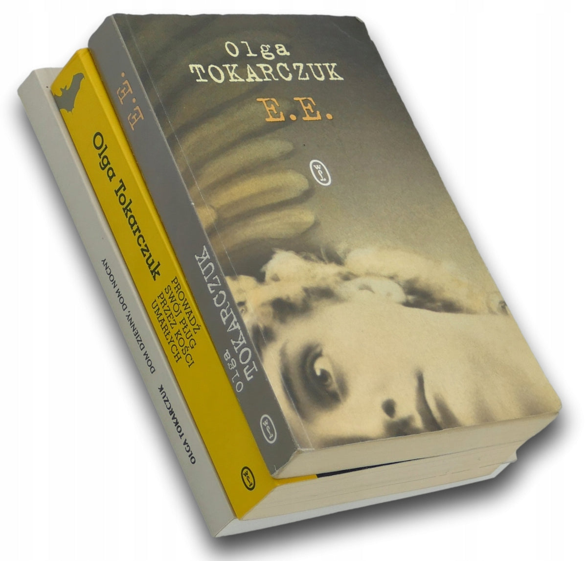 Olga Tokarczuk zestaw x3 [E.E. + Prowadź swój pług + Dom dzienny, ]