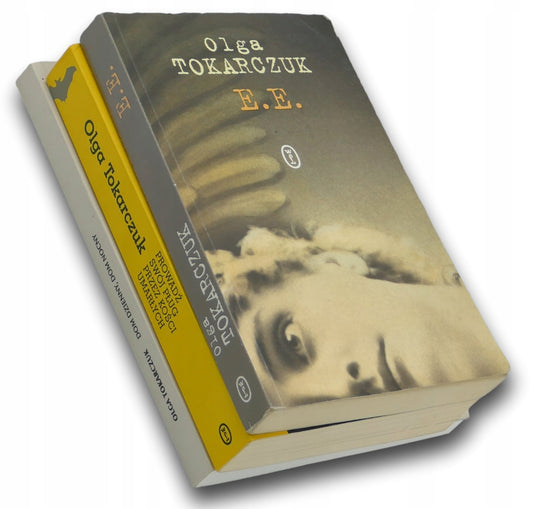 Olga Tokarczuk zestaw x3 [E.E. + Prowadź swój pług + Dom dzienny, ]