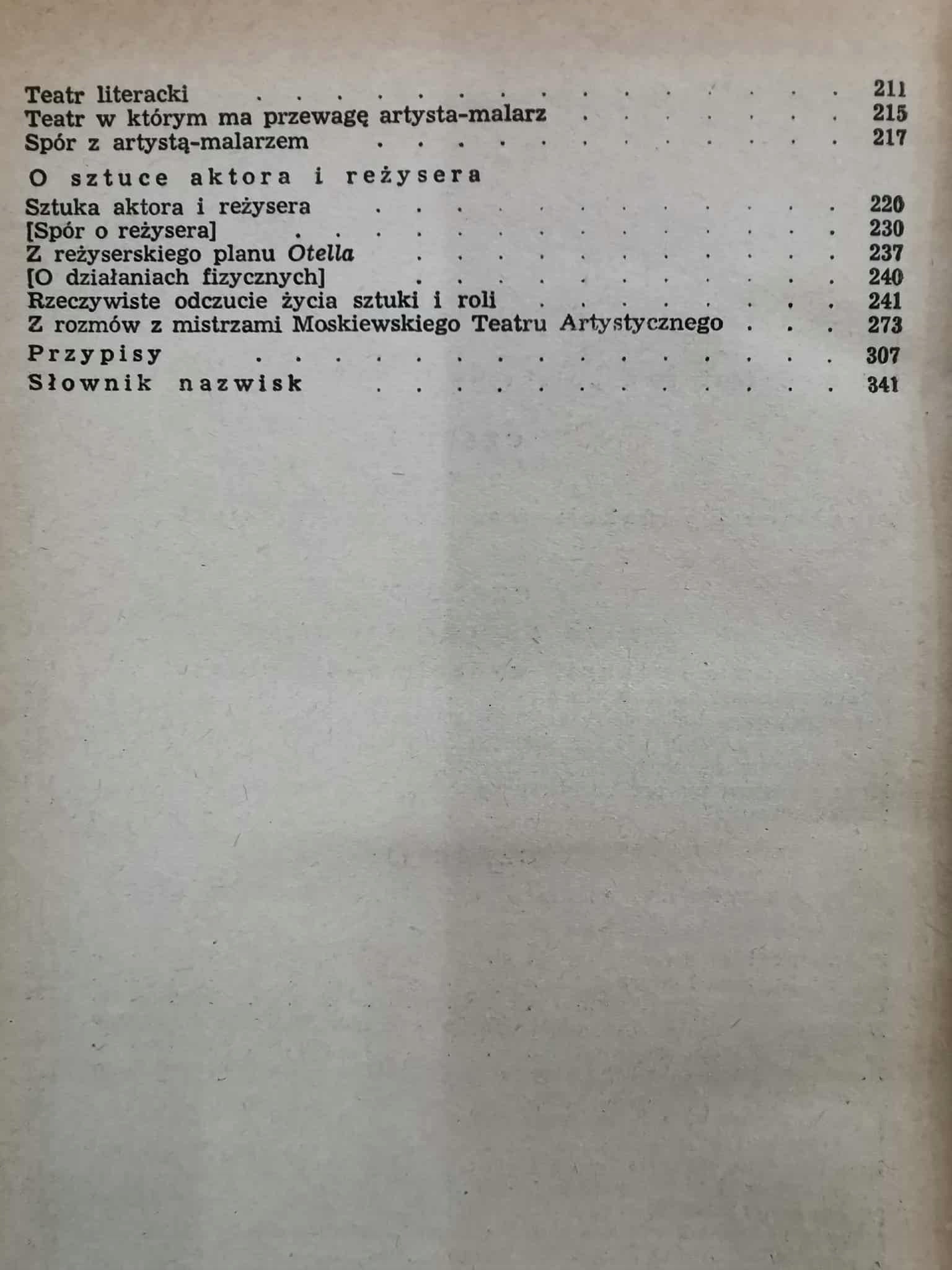 Konstanty Stanisławski Pisma x4