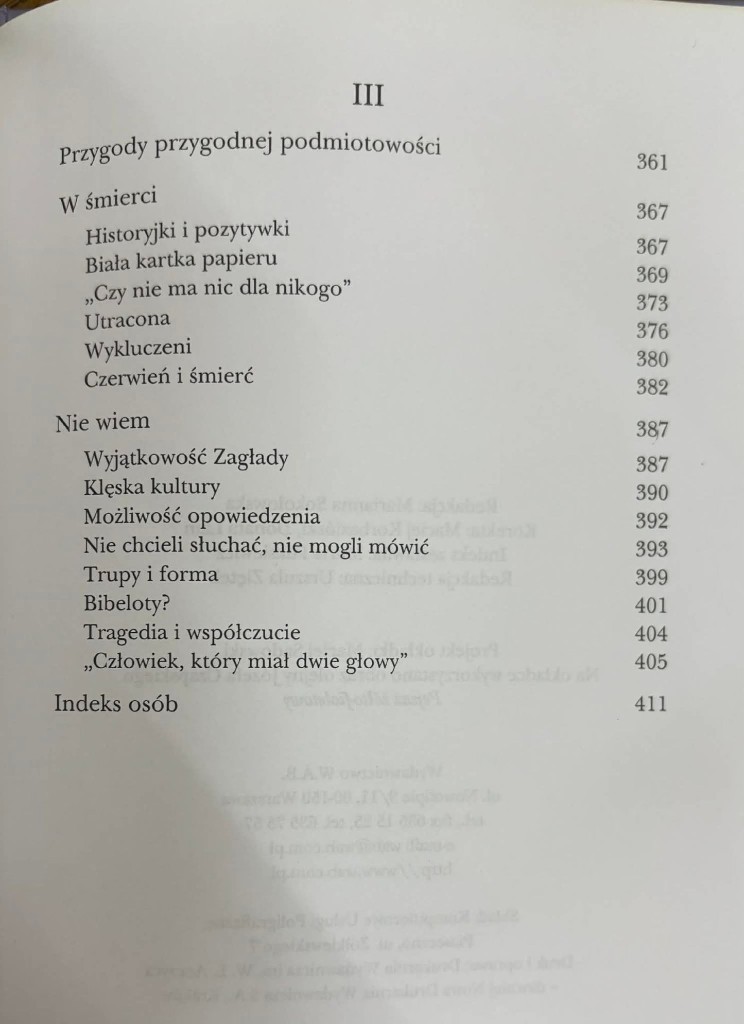 Żyjąc tracimy życie Maria Janion