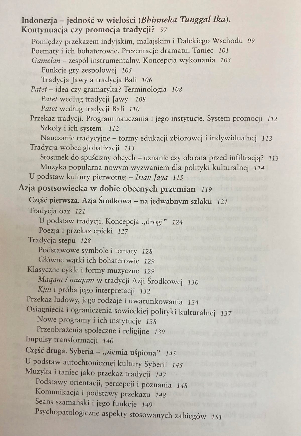 Kultury tradycyjne wobec współczesności Anna Czekanowska