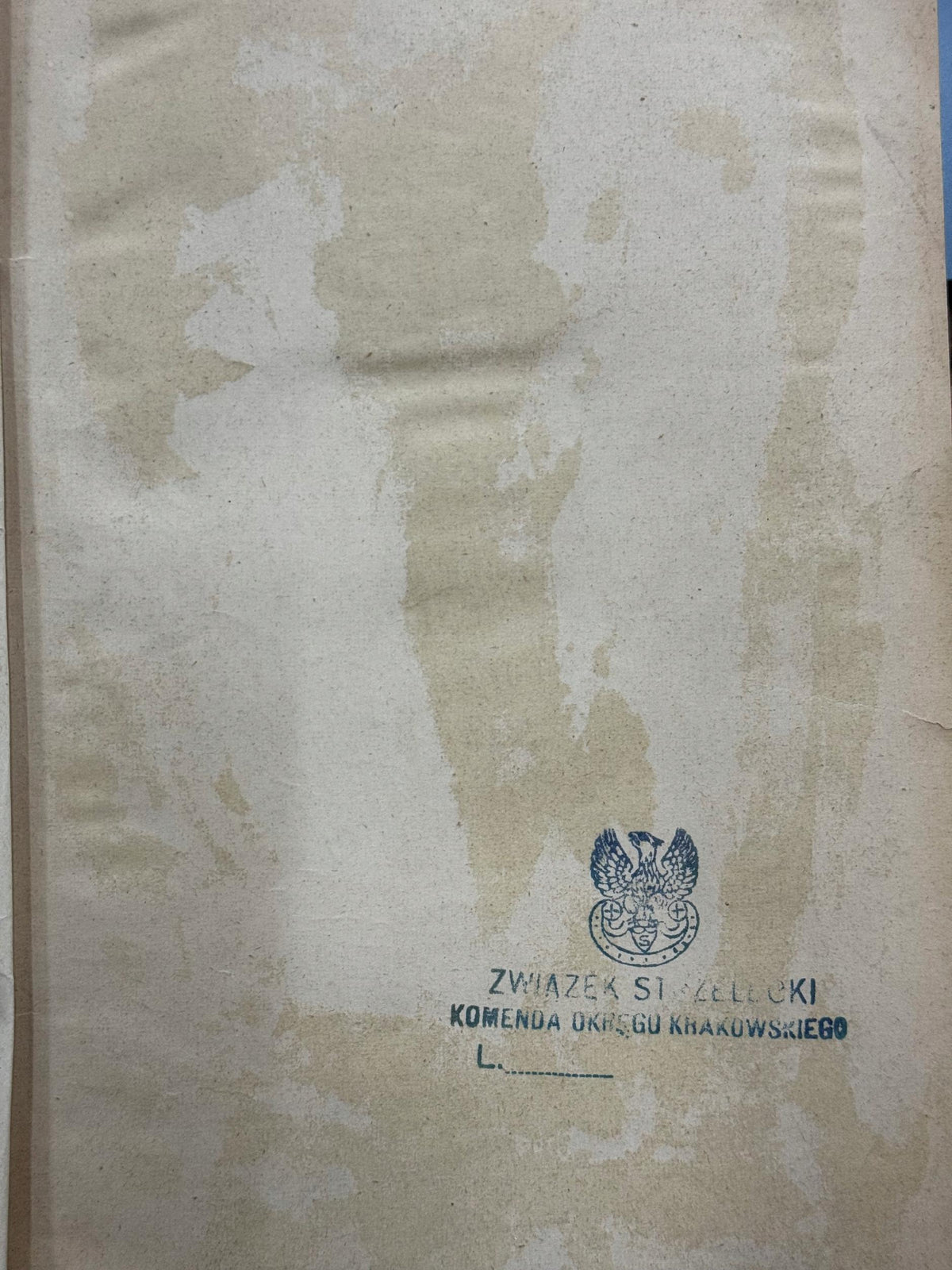 Szlakiem I Brygady Wacław Lipiński [pieczęci Związku Strzeleckiego][1928]
