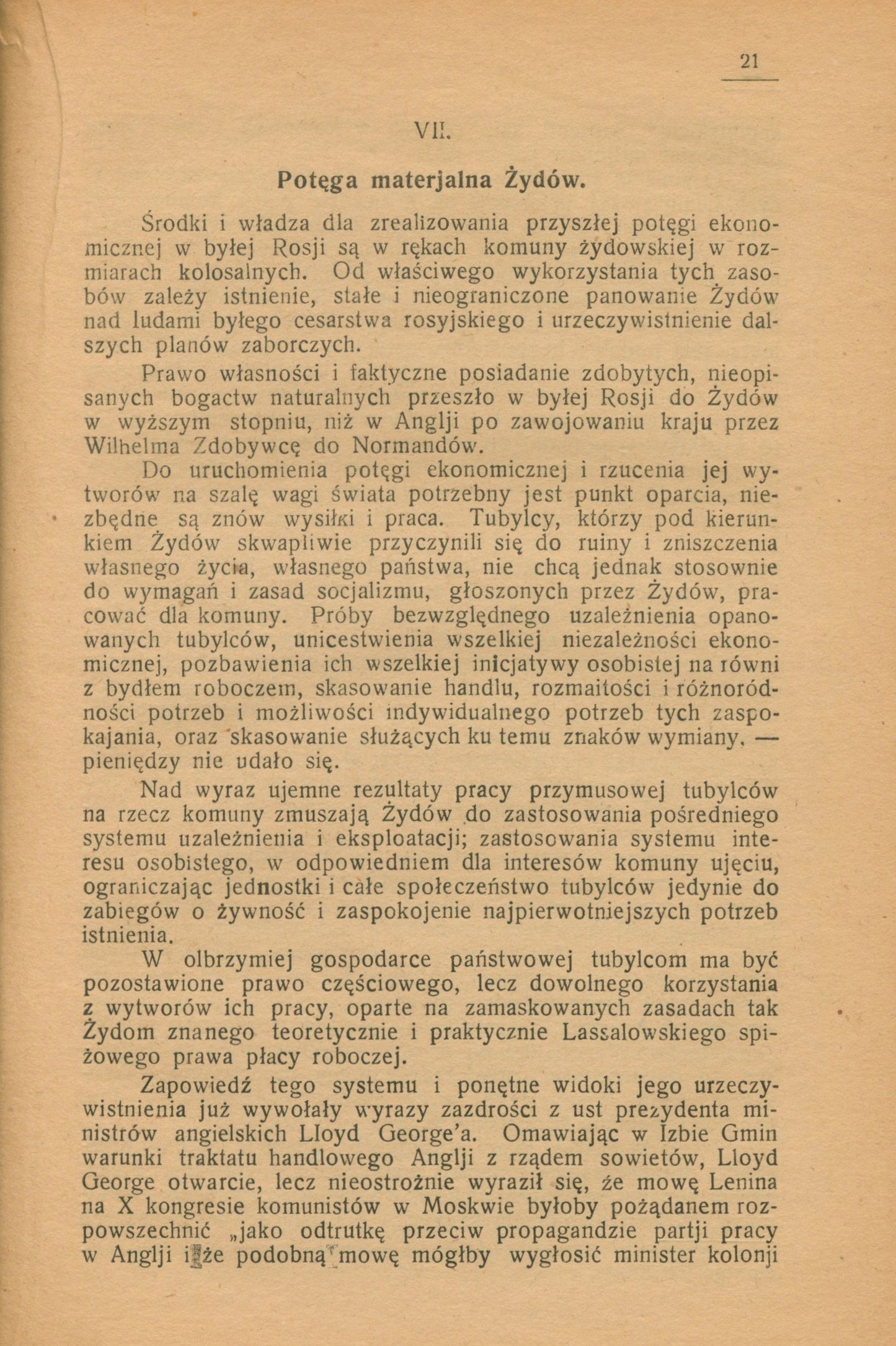 Światowładne dążności Żydów. Szkic polityczny Chmielowski Jordan [1921]