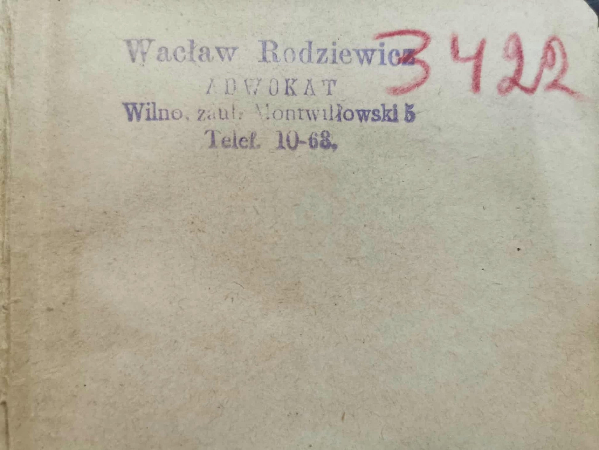Kalendarz Informator Sądowy na rok 1935 [przedwojenne prawo]