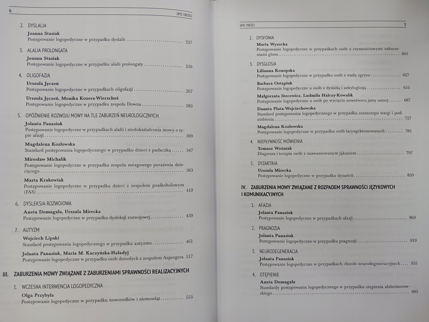 Logopedia. Standardy postępowania logopedycznego Praca zbiorowa
