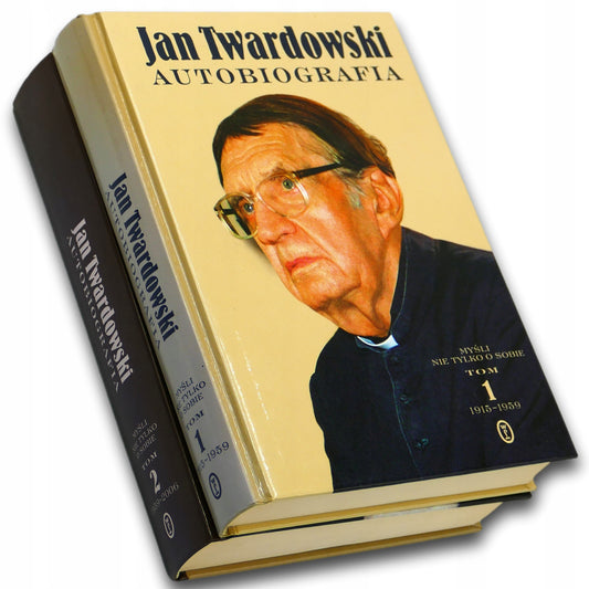 Autobiografia. Myśli nie tylko o sobie Tom 1-2 - Jan Twardowski [Dedykacja]