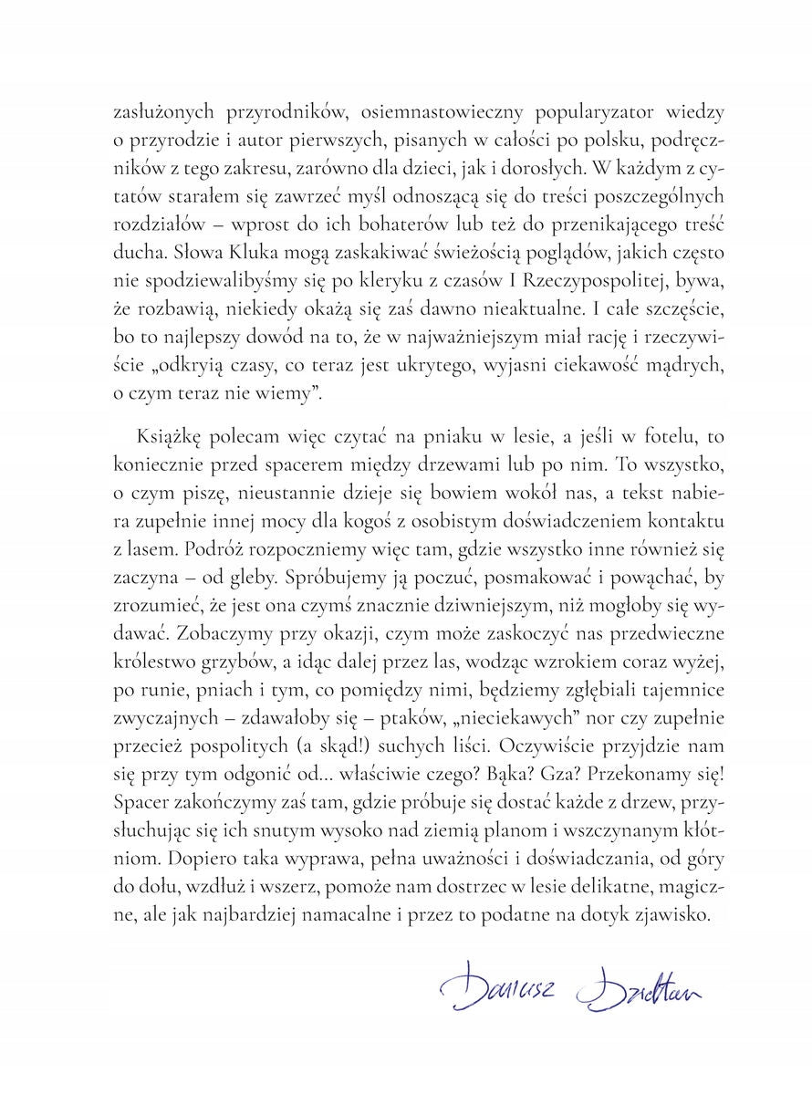 Chodźmy w Las! Co się kryje między drzewami Dariusz Dziektarz