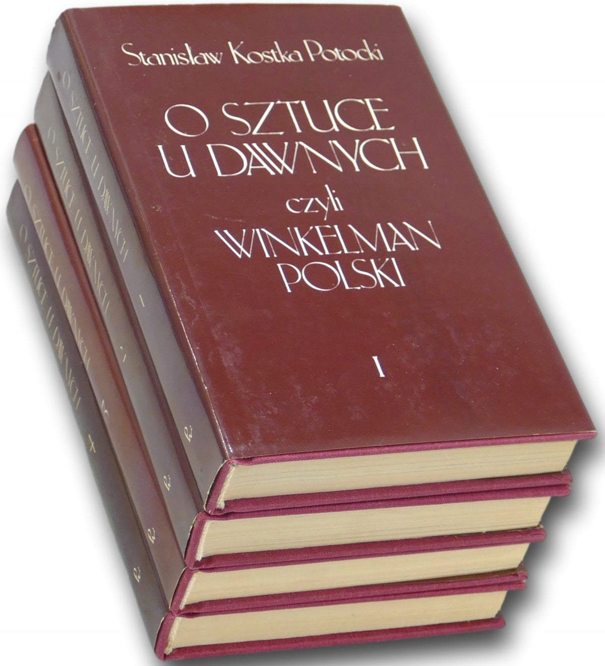 O sztuce u dawnych czyli Winkelman Polski t. 1-4 S. Kostka Potocki