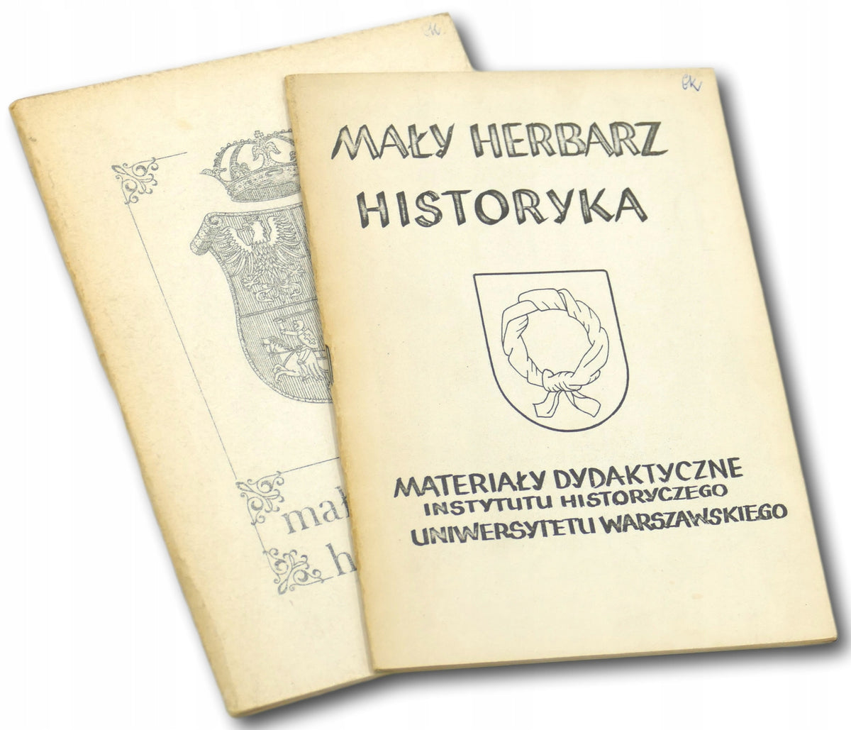 Zestaw 2 Książek Praca zbiorowa Mały herbarz Historyka