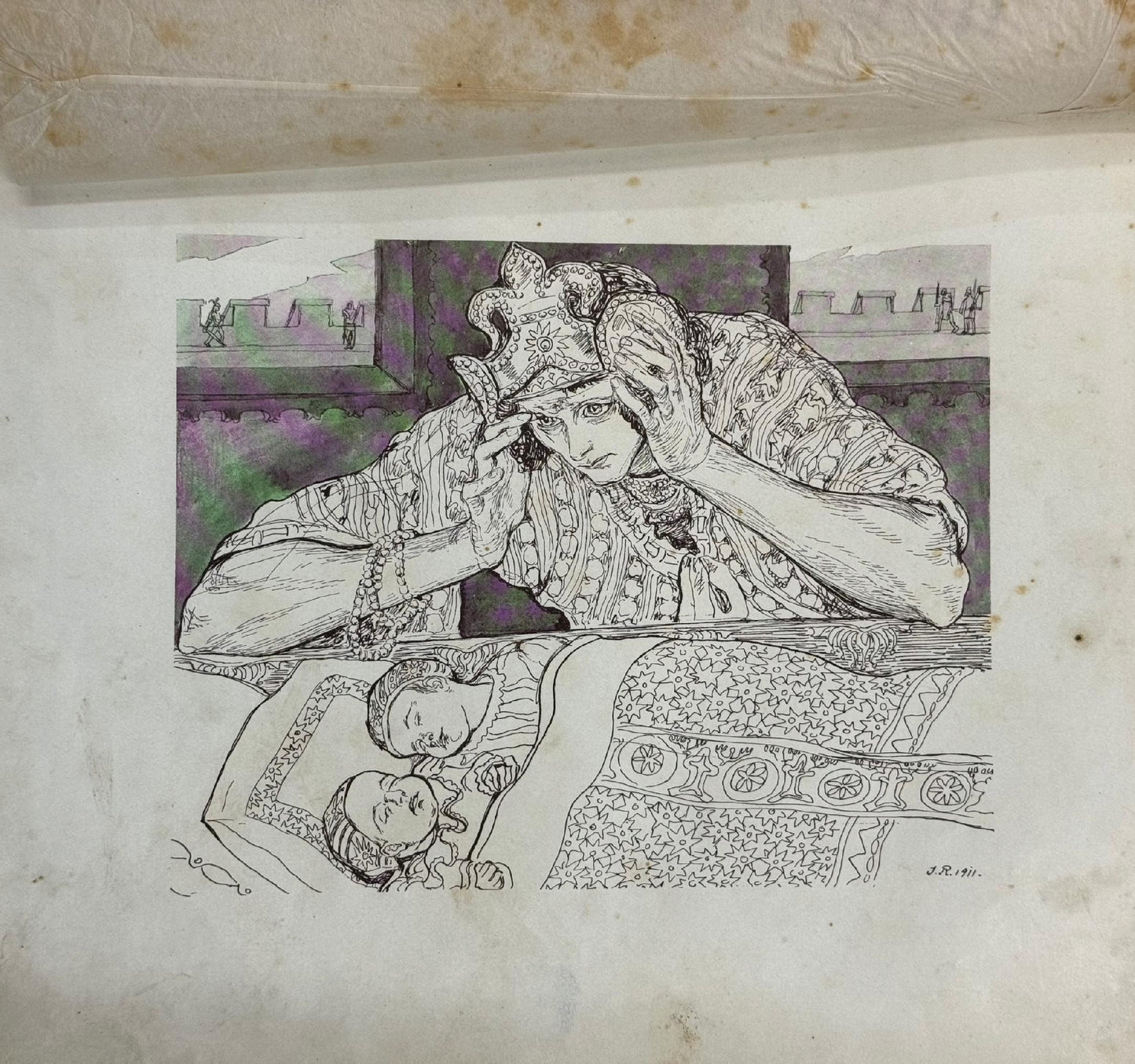 Bajka o żelaznym wilku Sieroszewski Wacław [1912][pierwsze wydanie]