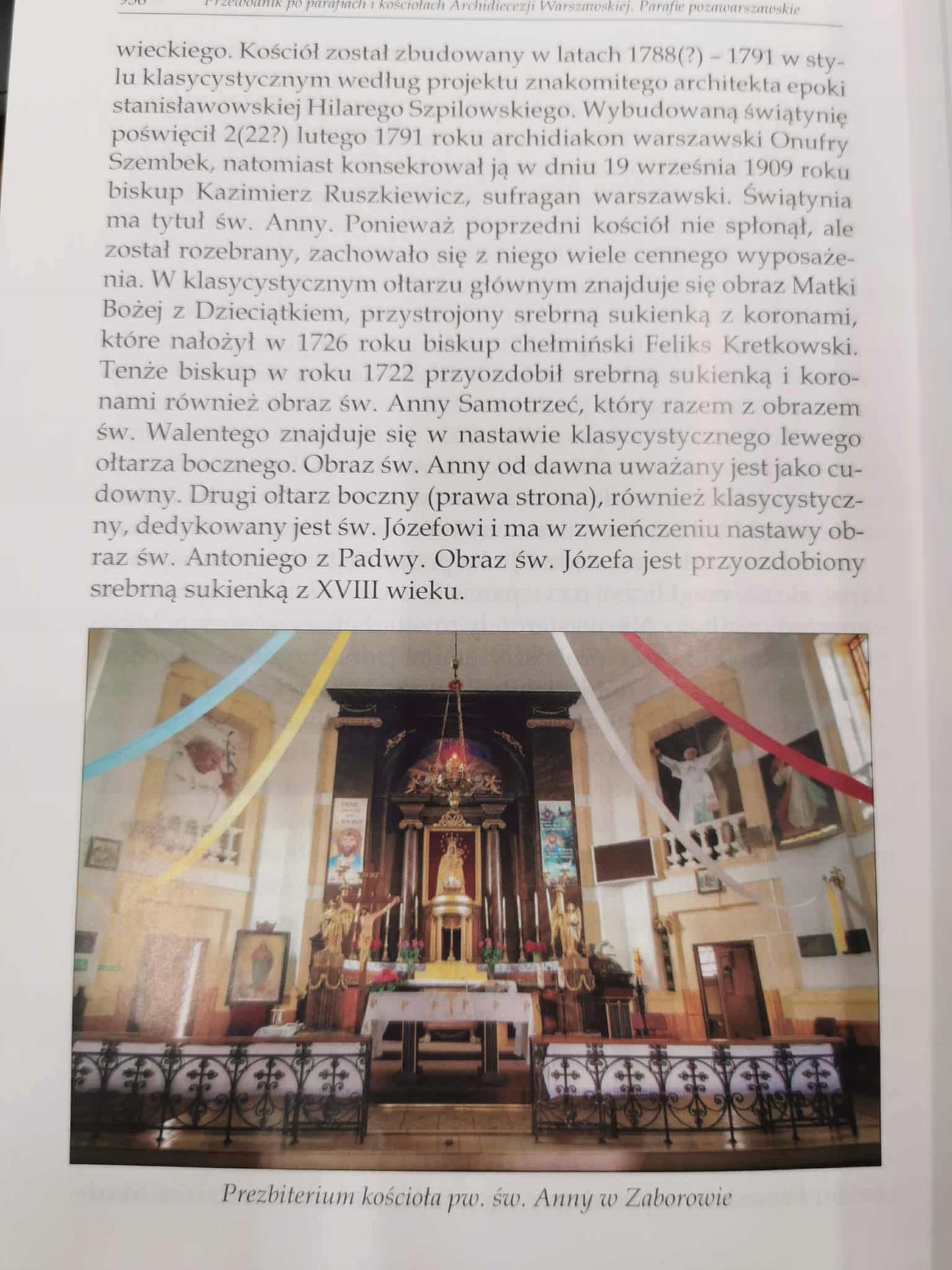 Przewodnik po parafiach i kościołach Archidiecezji Warszawskiej t. 1-2