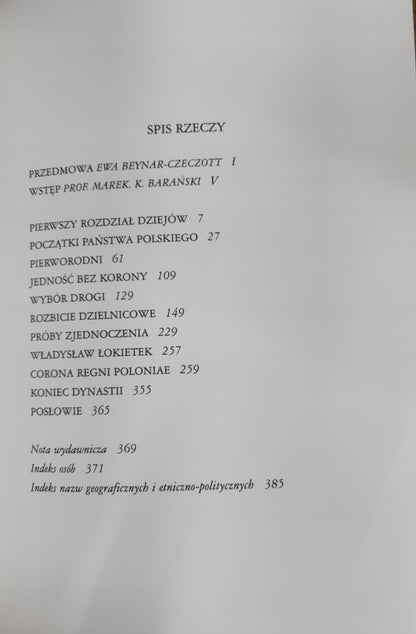 POLSKA PIASTÓW POLSKA JAGIELLONÓW RZECZPOSPOLITA OBOJGA NARODÓW - Jasienica