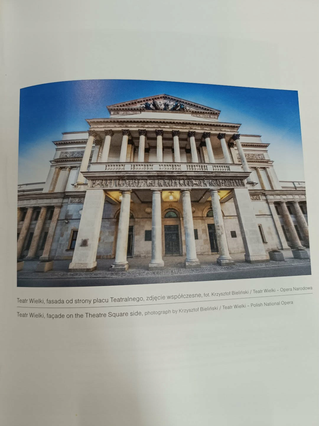 TEATR WIELKI W WARSZAWIE. THE GRAND THEATRE IN WARSAW, Jerzy Miziołek