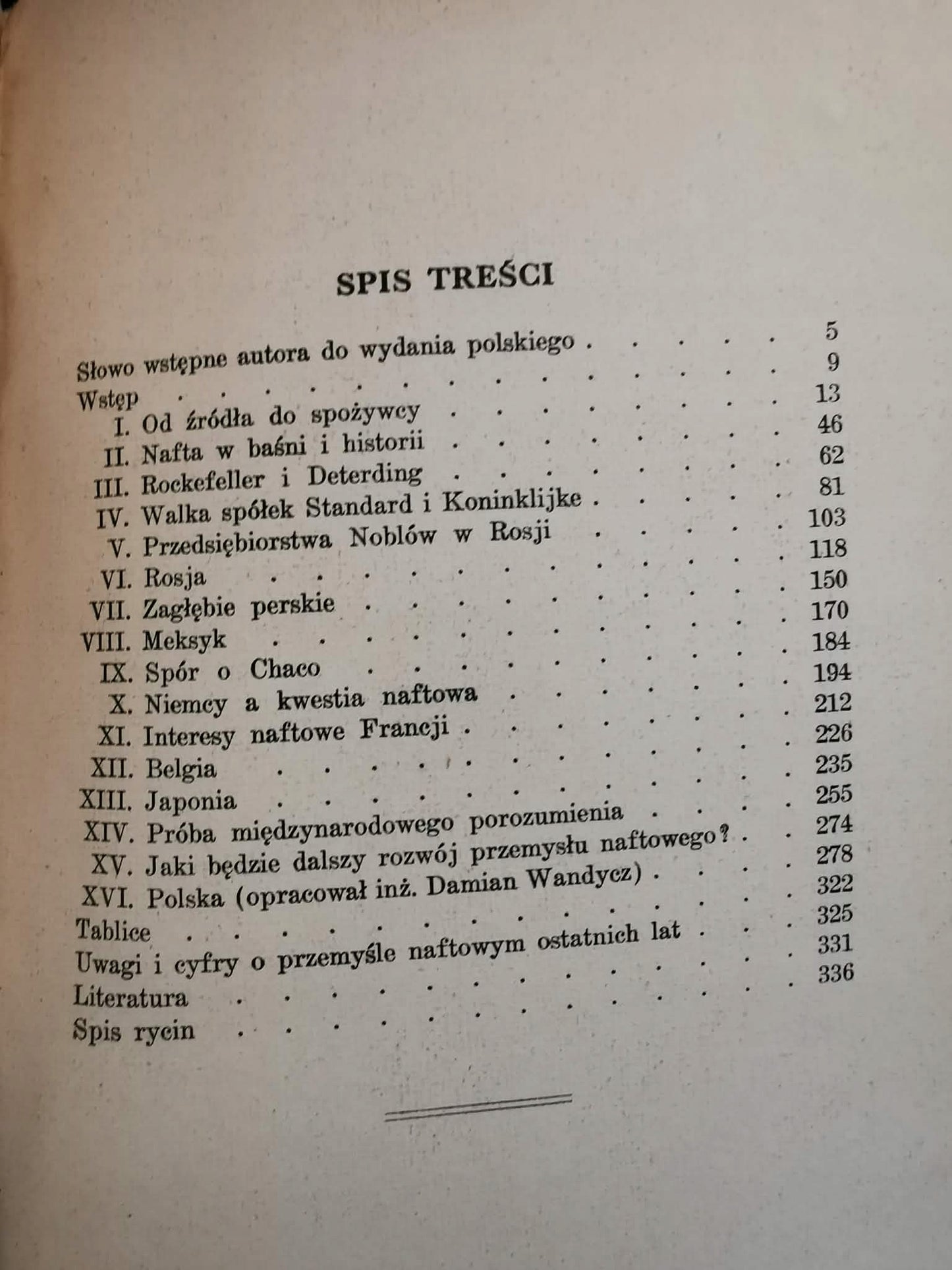 Nafta. Potęga ziemi, L. Nauwelaerts[książka przedwojenna 1937][Rockefeller]