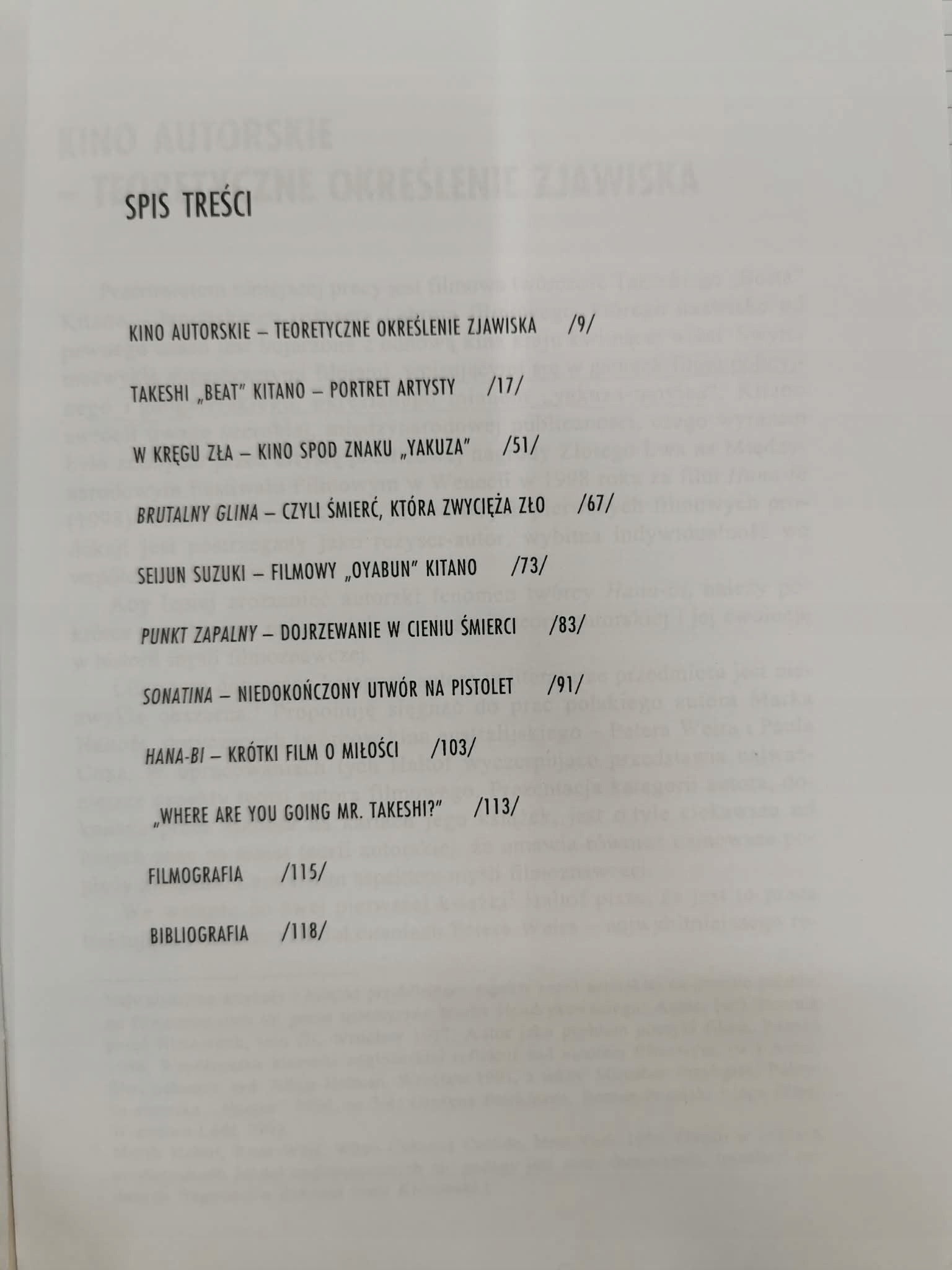 Śmierć jest moim zwycięstwem. Kino Takeshi Kitano, Piotr Kletowski