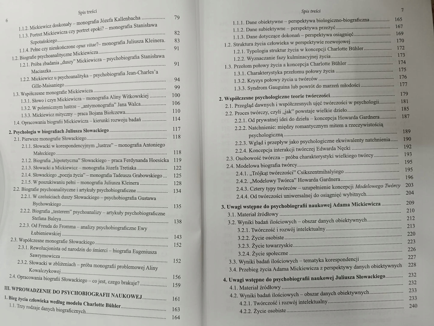 Adam Mickiewicz-Juliusz Słowacki Psychobiografia naukowa, Anita Całek +CD