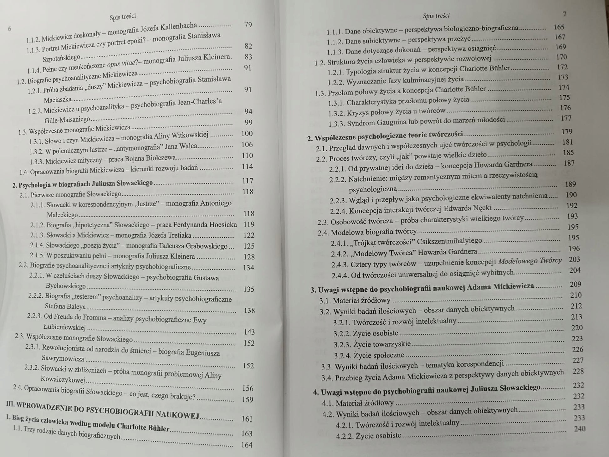 Adam Mickiewicz-Juliusz Słowacki Psychobiografia naukowa, Anita Całek +CD