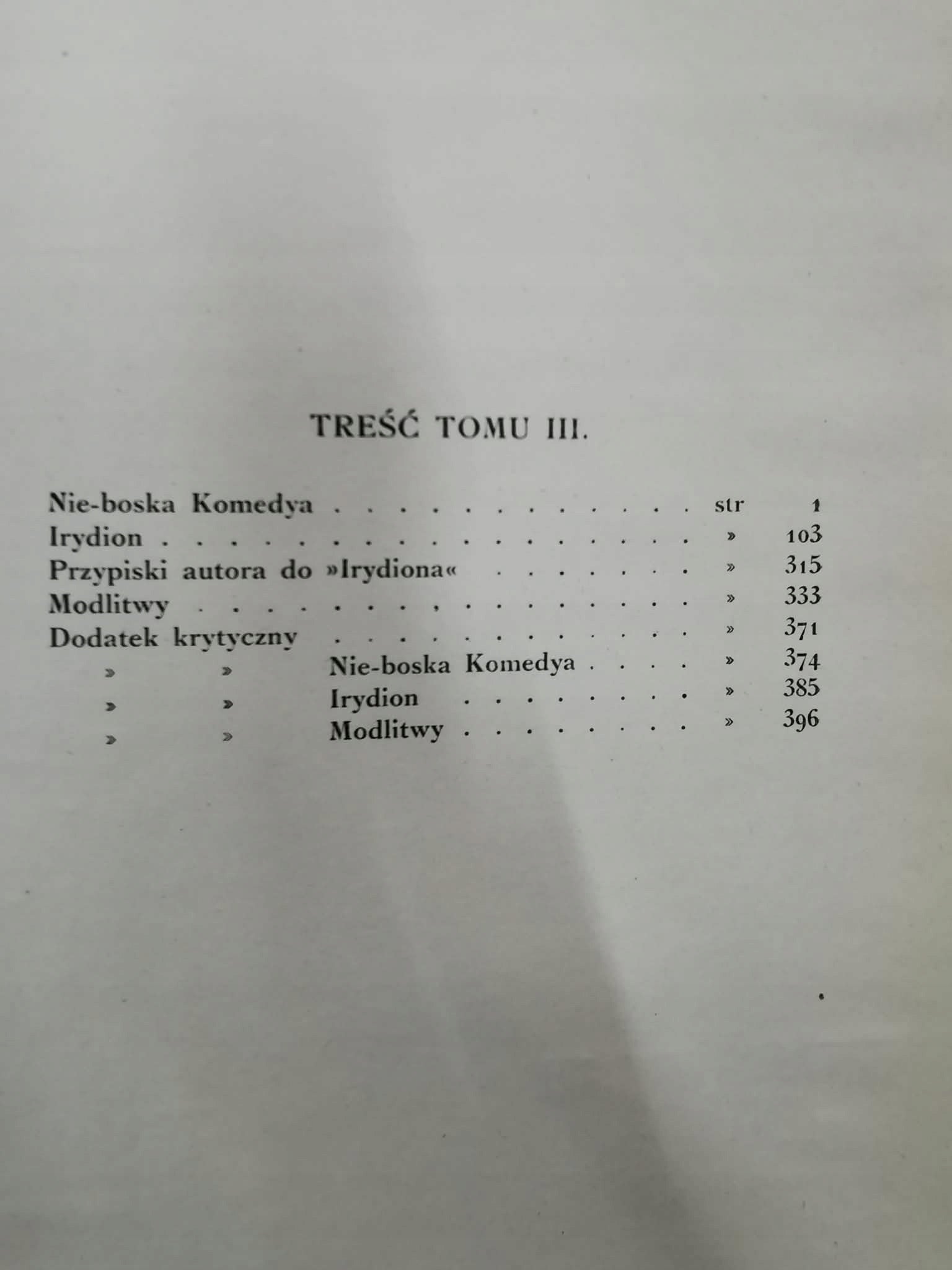 KRASIŃSKI Zygmunt, Pisma. Wydanie jubileuszowe [komplet 8 tomów] [1912]