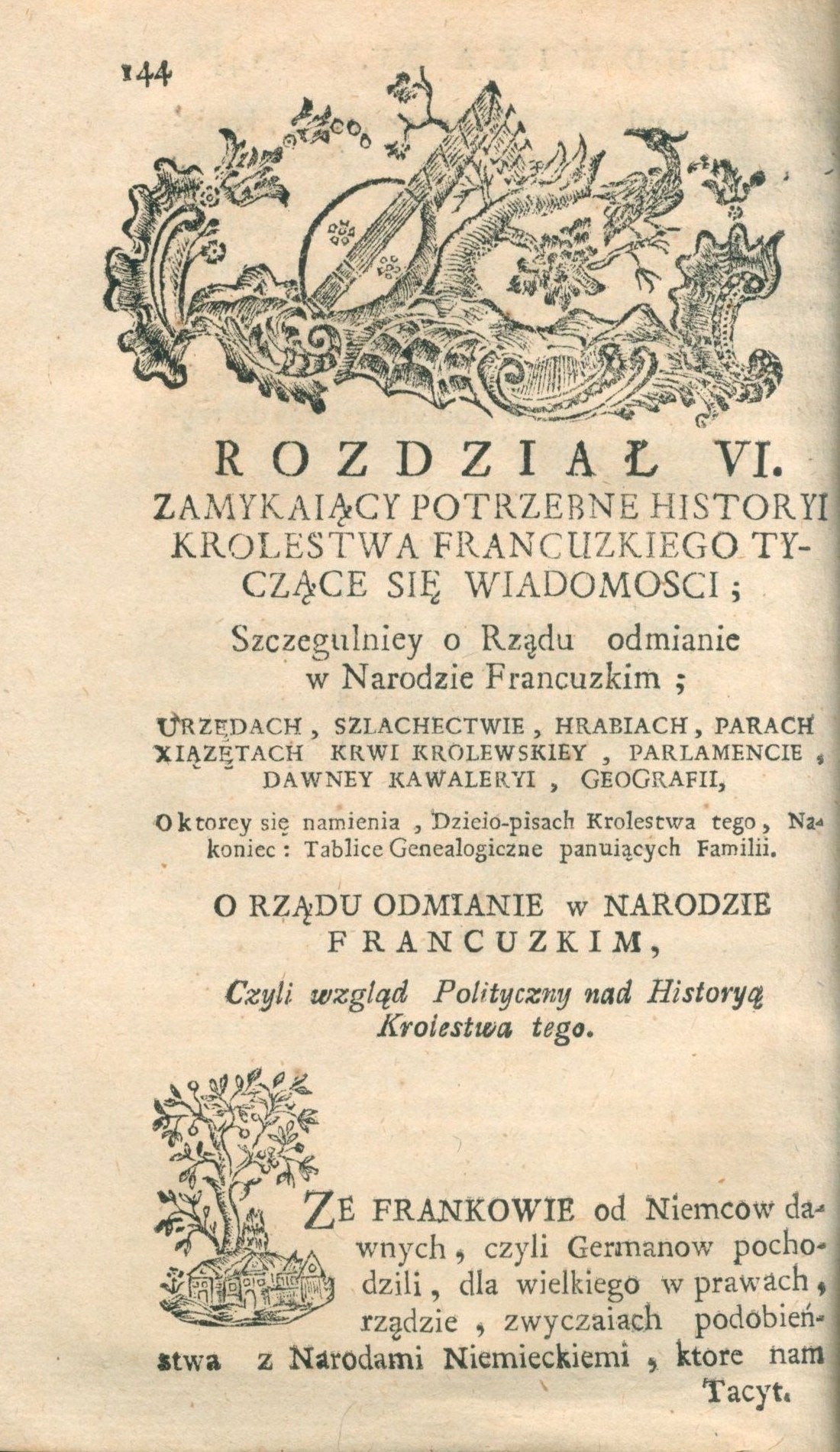 Skrzetuski Kajetan Józef, Historya polityczna krolestwa francuzkiego I, II