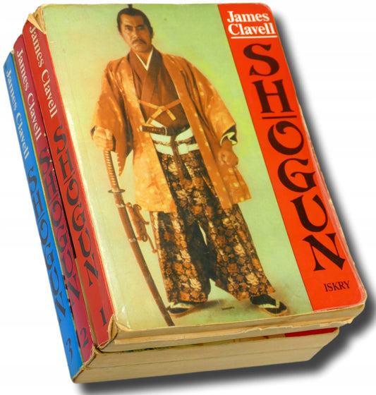 Komplet 3 tomy Shogun James Clavell [wyd. Iskry]