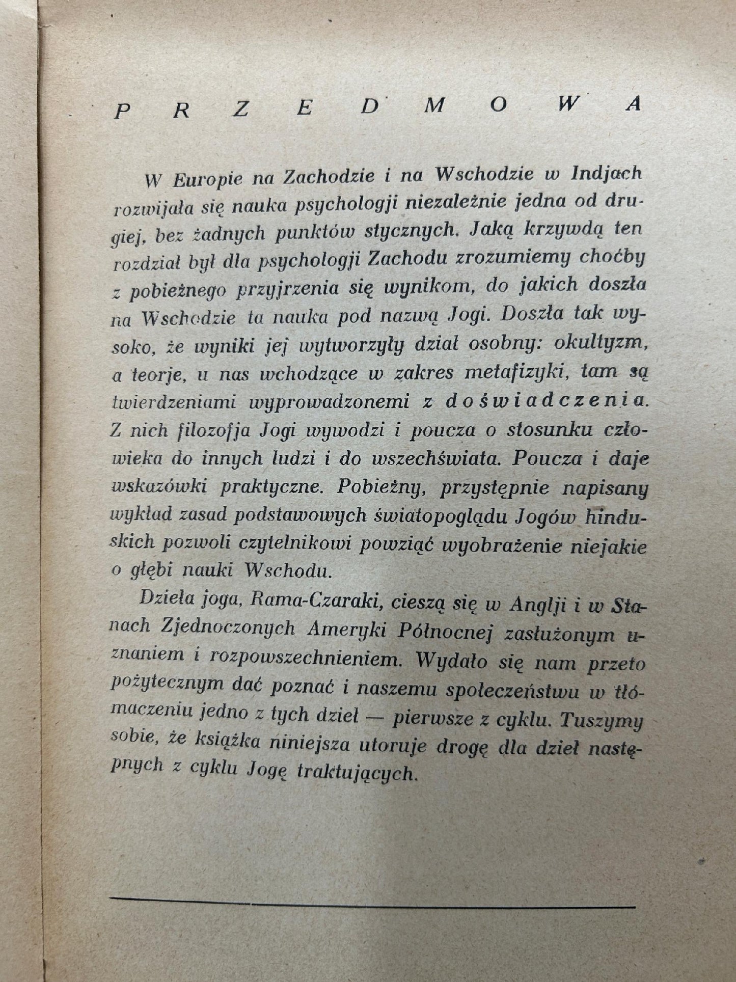 Filozofja jogi i okultyzm wschodni -Jogi Rama-Czaraka [wydanie predwojenne]