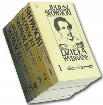 Dzieła wybrane tomy I-VI Juliusz Słowacki [komplet]
