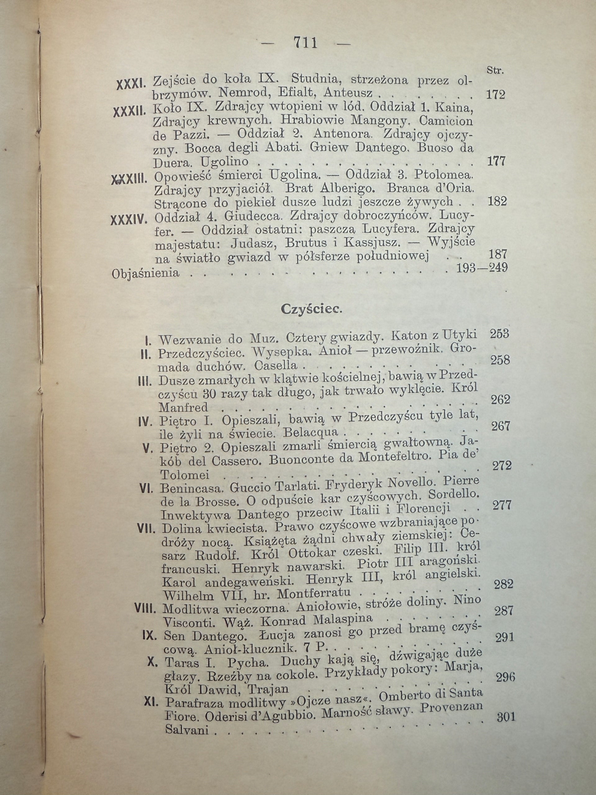 Boska komedja Dante Alighieri [1909 r.][oprawa Karol Wójcik]