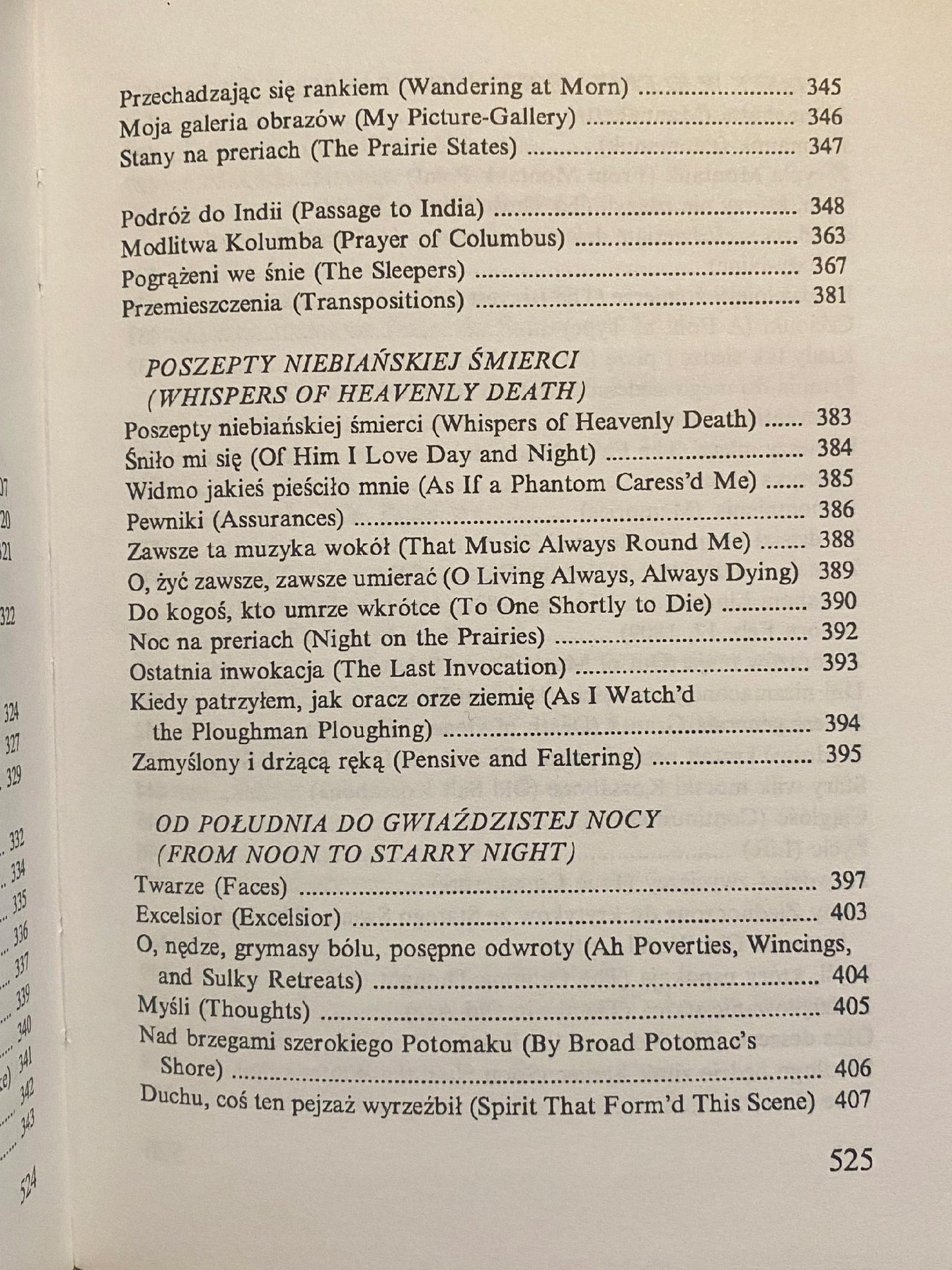 Walt Whitman 256 Wiersze Poematy