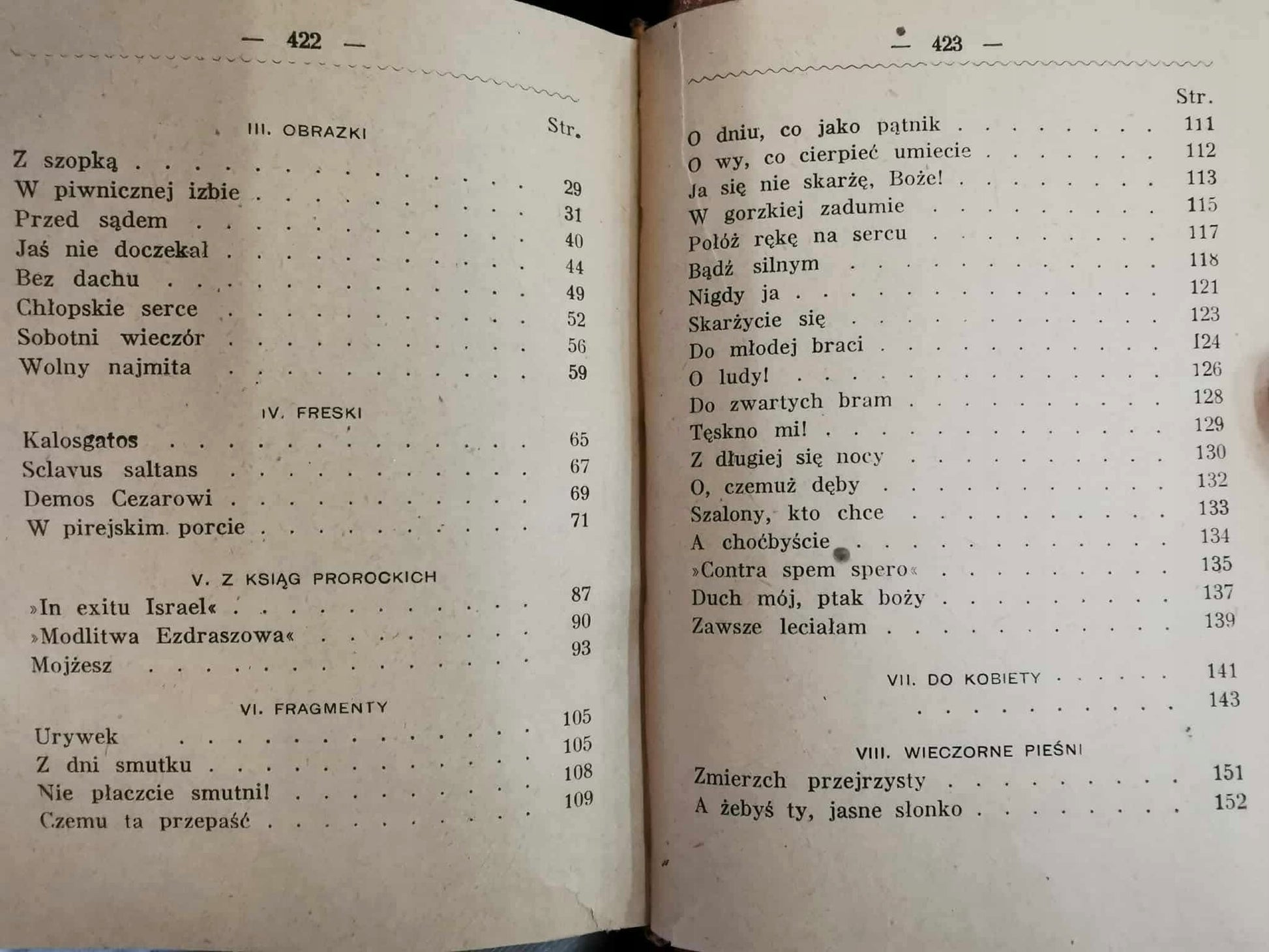 Wybór poezyj, M. Konopnicka [1922]