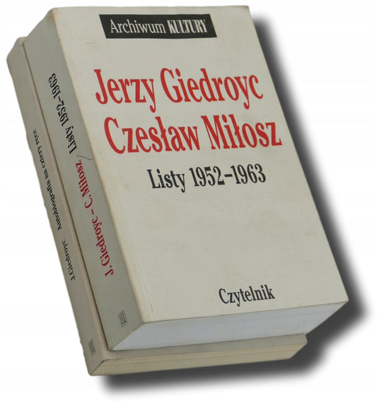 Listy 1952 - 1963 Czesław Miłosz, Jerzy Giedroyc + Autobiografia na ...