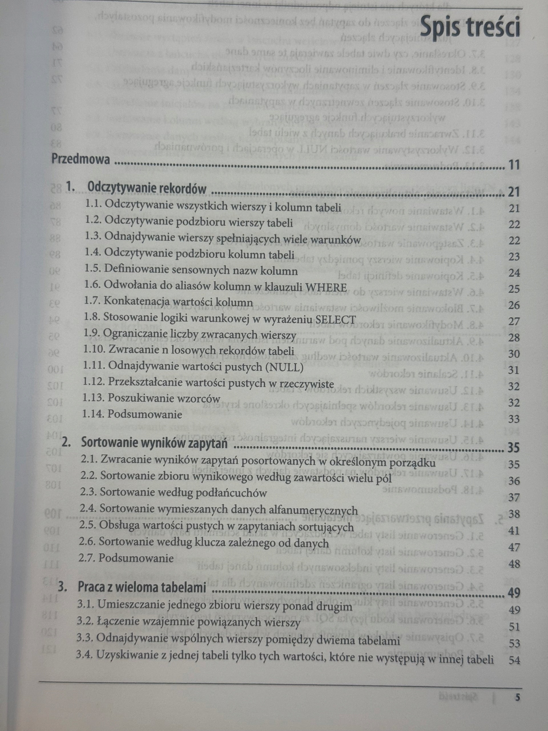SQL. Zapytania i techniki dla bazodanowców. Receptury Molinaro, de Graaf