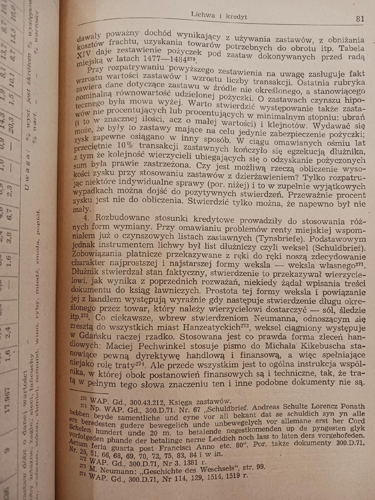 Badania nad kapitałem mieszczańskim Gdańska Henryk Samsonowicz